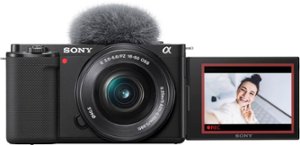 Sony - Alpha ZV-E10 Kit Mirrorless Vlog Camera