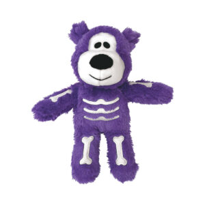 KONG® Halloween Wild Knots Skelton Bear Dog Toy