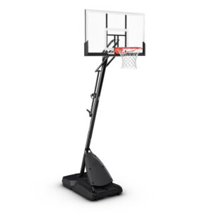 Spalding 54 In. Shatter-proof Polycarbonate Exacta height® Portable Basketball Hoop