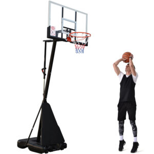 Vebreda 54 in. Portable Basketball Hoop